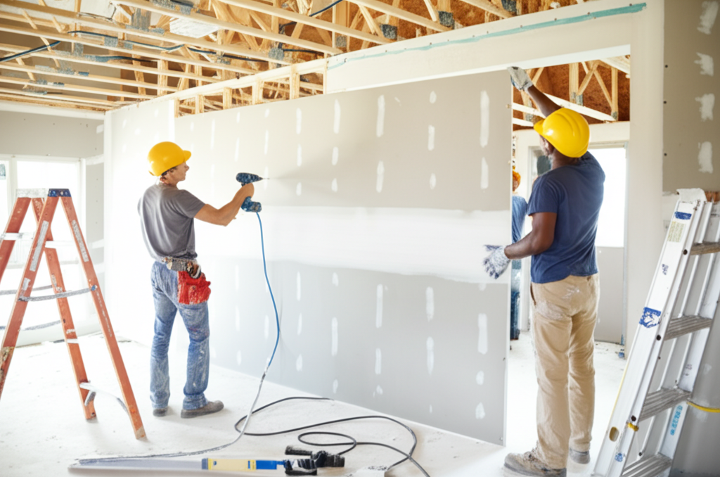 Huntington Park Drywall Services team